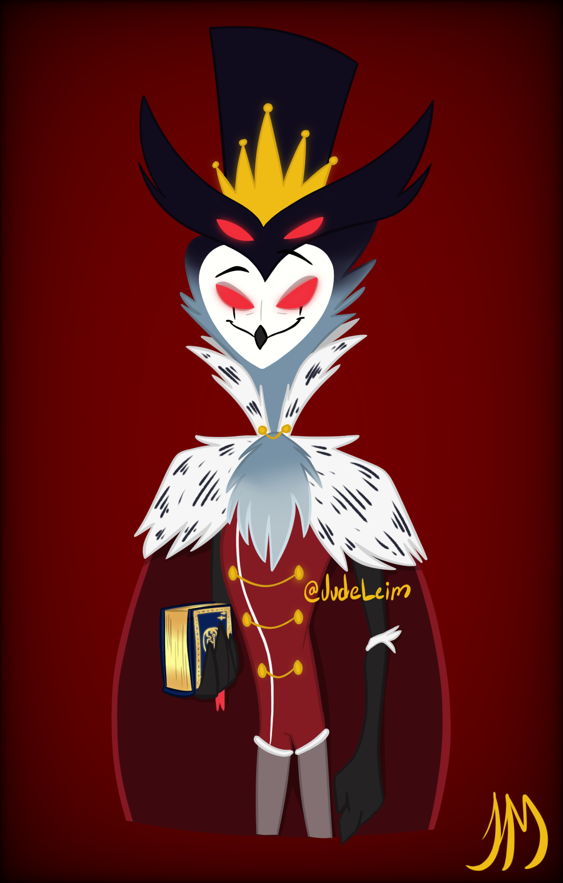 Stolas Robe Deviantart Fanart - Stolas by JMELOfficialArts on DeviantArt
