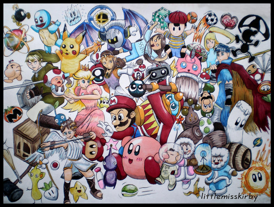 Brawl Custom Deviantart Brawl by littlemisskirby on DeviantArt
