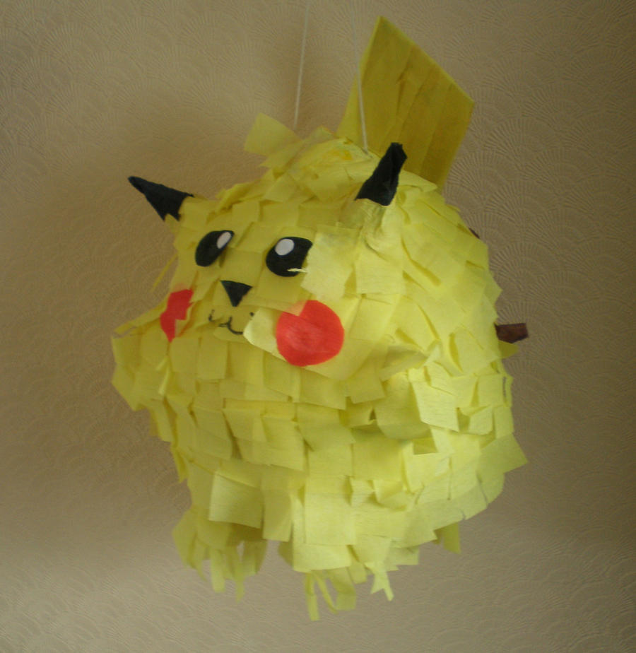 DIY: Pikachu Pinata Pokemon 
