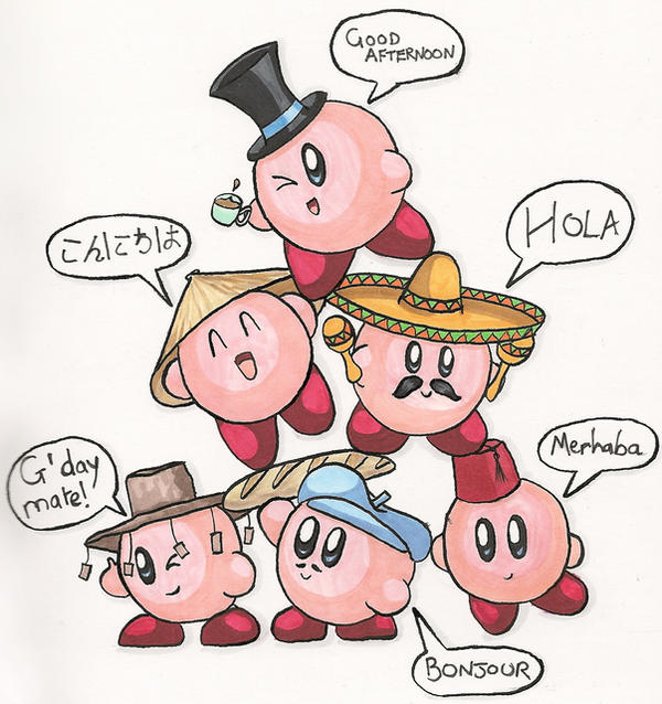 Kirbies around the World