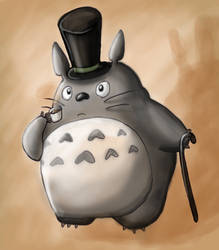 Gentlemanly Totoro