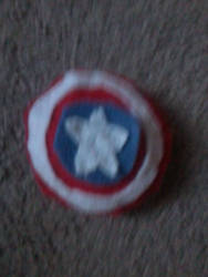Capt. America shield plush