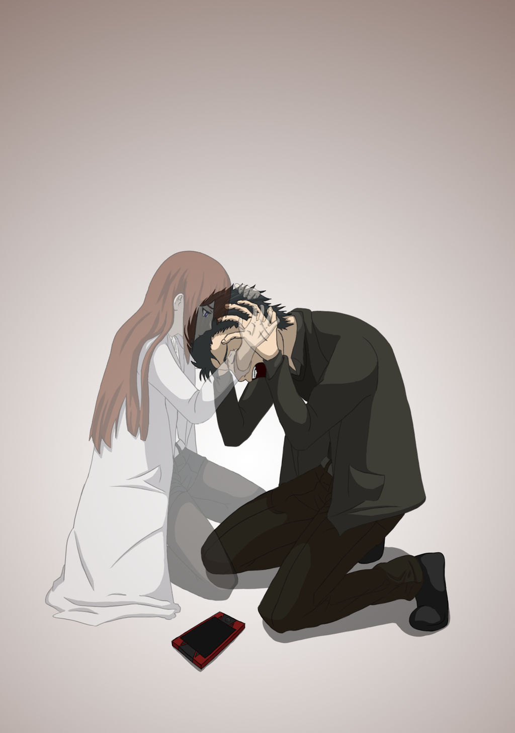 Steins Gate 0 Okabe Rintarou And Makise Kurisu By Purplepainting On Deviantart Steins Gate 0 Okabe Rintarou And Makise Kurisu By Purplepainting On Deviantart