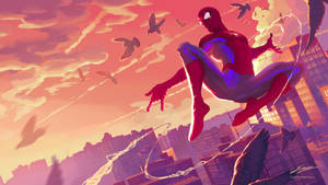 Spider-man Sunset
