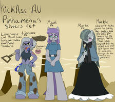 KickAss AU Pinkamena's Sisters ref