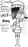 IZ headcanon Arc 1 Zim sketch ref by RadioDemonDust