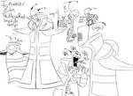 IZ headcanon Tallest Red ref sketch dump by RadioDemonDust