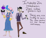 IZ headcanon Zim's robotic parents ref by RadioDemonDust