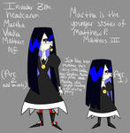 IZ headcanon Martha Vladia Mathers ref by RadioDemonDust