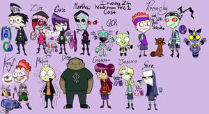 IZ headcanon arc 1 cast finalized ref by RadioDemonDust IZ headcanon arc 1 cast finalized ref by RadioDemonDust
