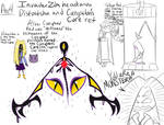 IZ headcanon Distortsha and Corruption's Core ref by RadioDemonDust
