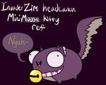 IZ headcanon Minikitty ref by RadioDemonDust