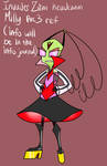 IZ headcanon Invader Milly ref by RadioDemonDust