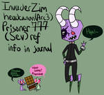 IZ headcanon Prisoner 777 ref by HarmonicHazbin