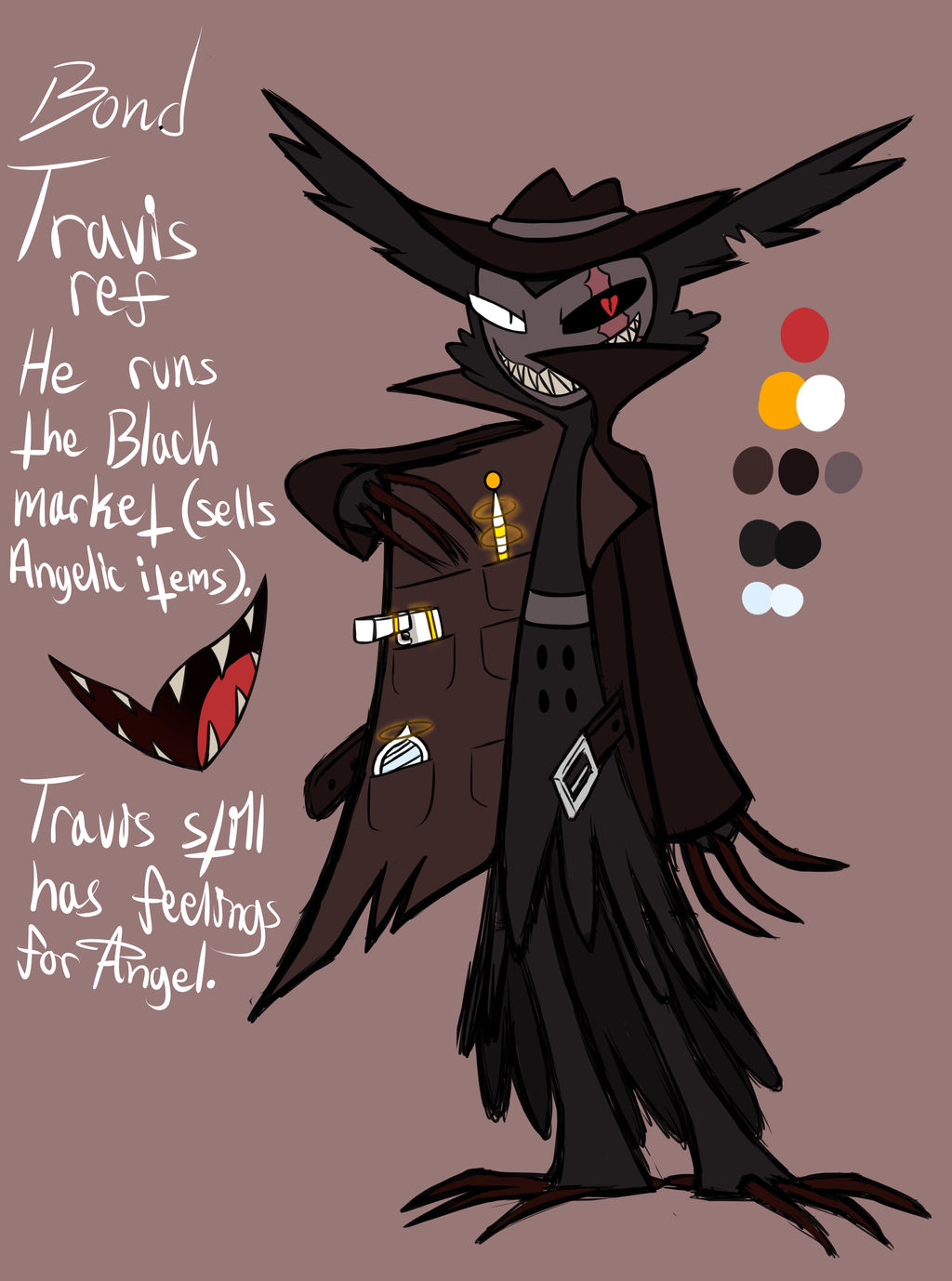 Bond Travis Ref By Harmonichazbin On Deviantart