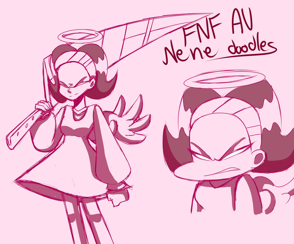 Lua Nene Fnf FNF AU: Nene doodles by ArtsyGum on DeviantArt