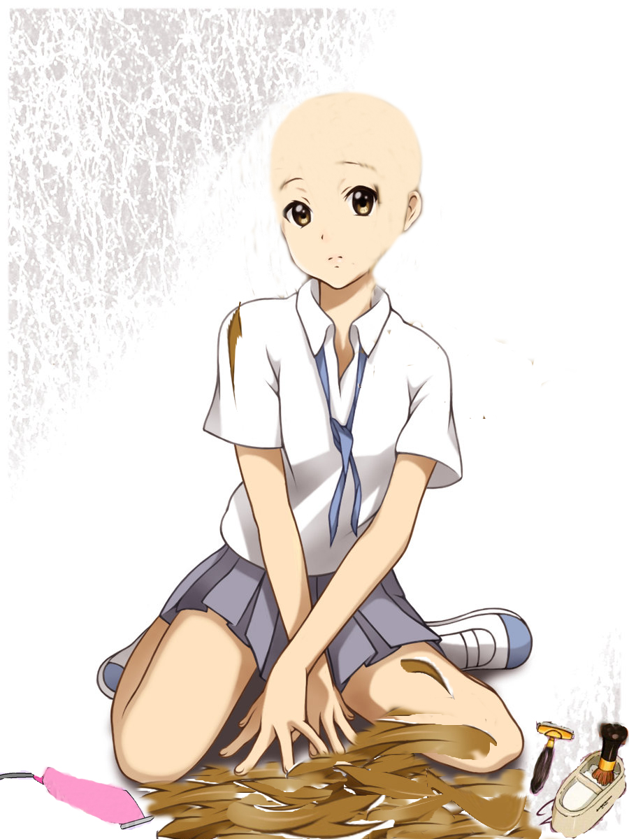 20+ Important Inspiration Anime Girl Haircut Bald