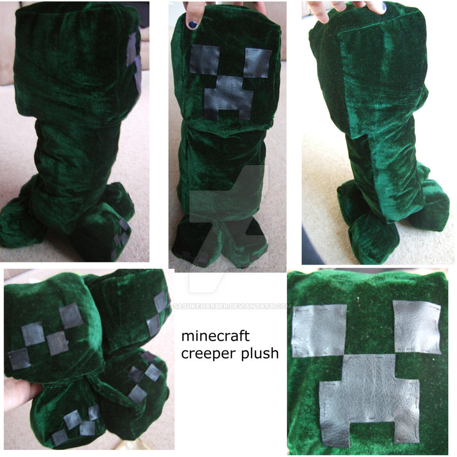 mindcraft creeper plush