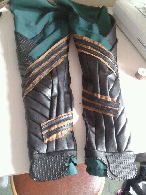 finished loki sleeves