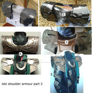 Loki Shoulder Armour Part 2 