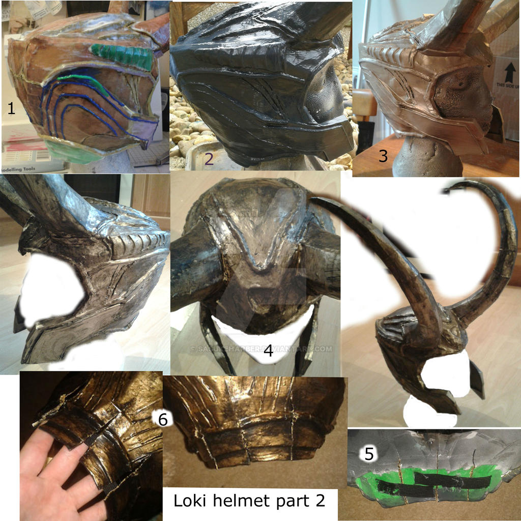 Loki Helmet Part 2  (last part )