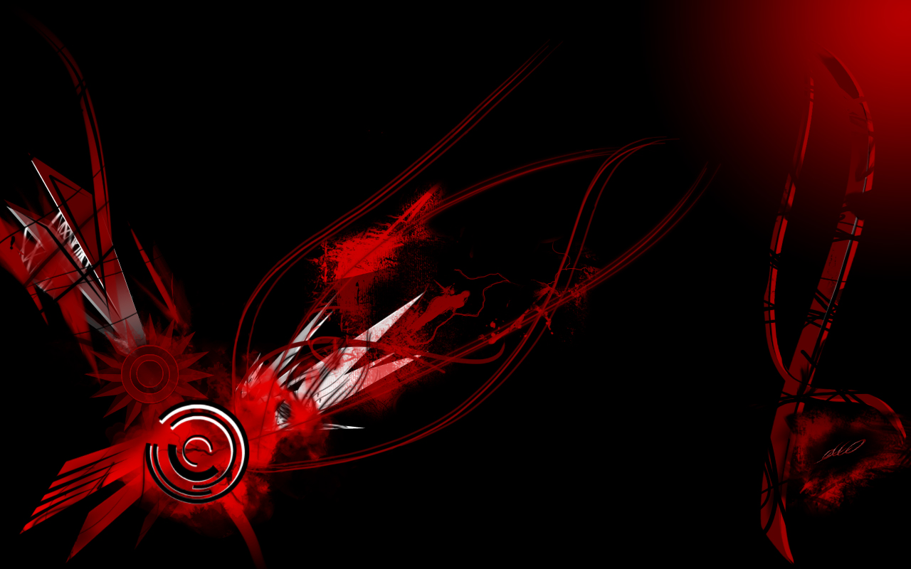 red black Wallpaper Widescreen