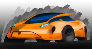 sportscar sketch RENDER