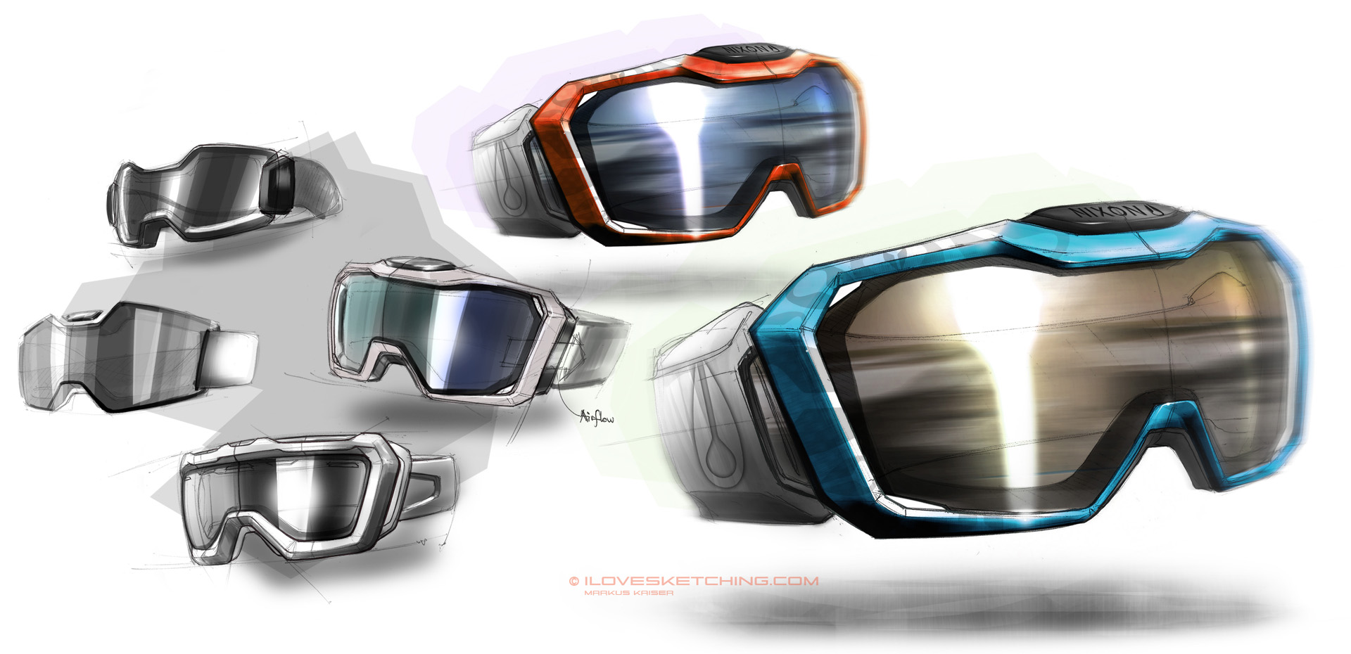 snowboard goggle designs