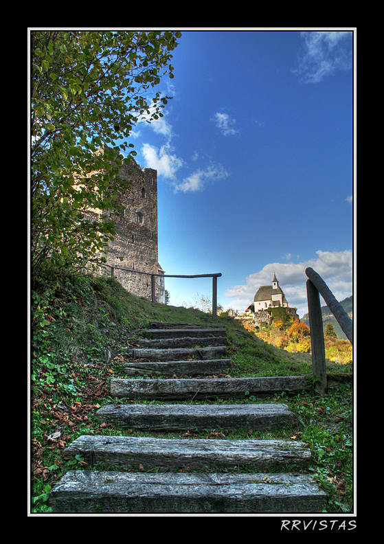 steps in the shadow