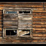 wooden shack wall