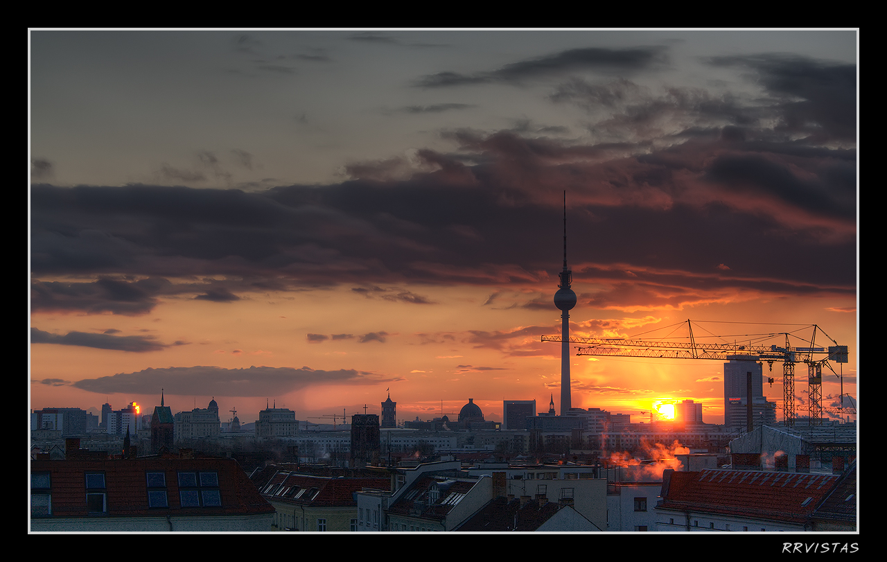 Berlin Sunset HDR