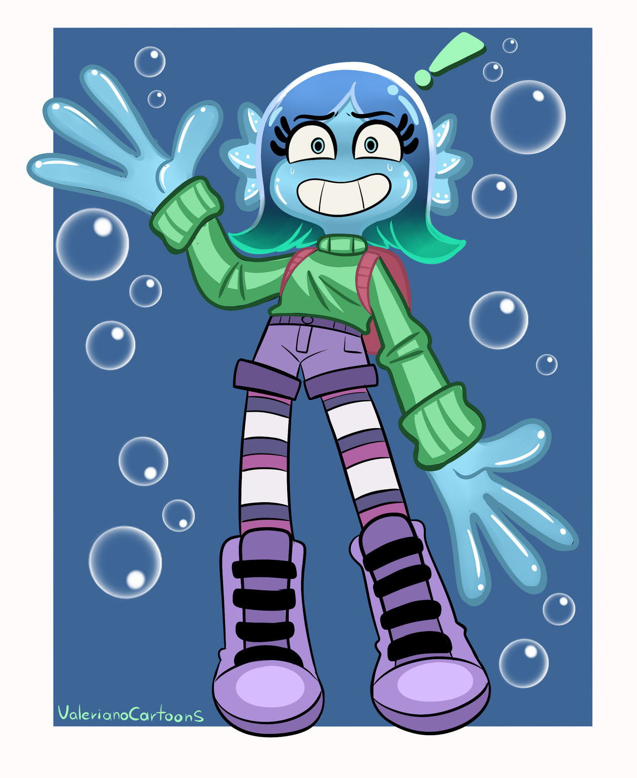 Rubby Gillman Teenage Kraken Fanart by ValerianoCartoons on DeviantArt