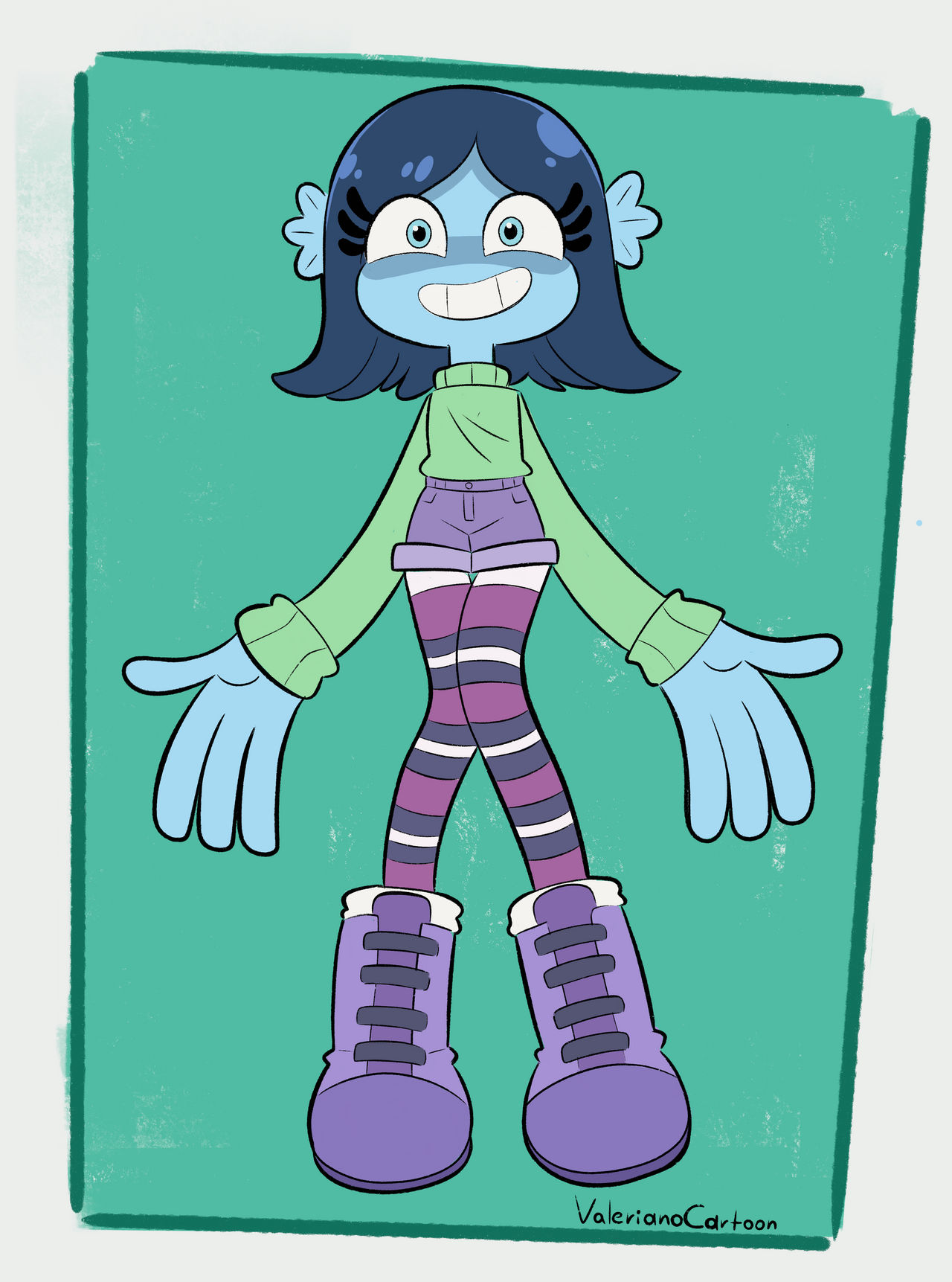 Fanart Ruby Gillman by ValerianoCartoons on DeviantArt