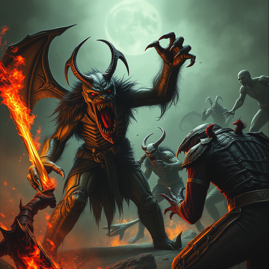 Demon Terror Horror Killers Attacking Demons Monsters by TheSick66 on DeviantArt
