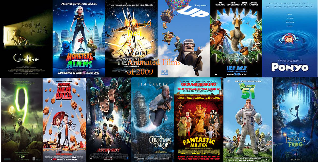 AniMat Top 5 Best and Worst Animated Films of 2009 by movieliker236 on DeviantArt AniMat Top 5 Best and Worst Animated Films of 2009 by movieliker236 on DeviantArt