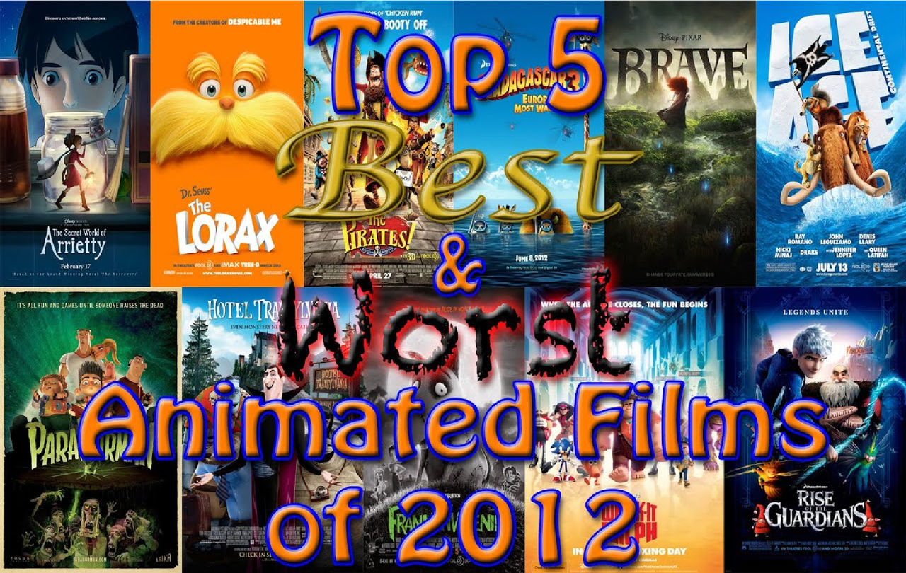AniMat Top 5 Best and Worst Animated Films of 2012 by movieliker236 on ...