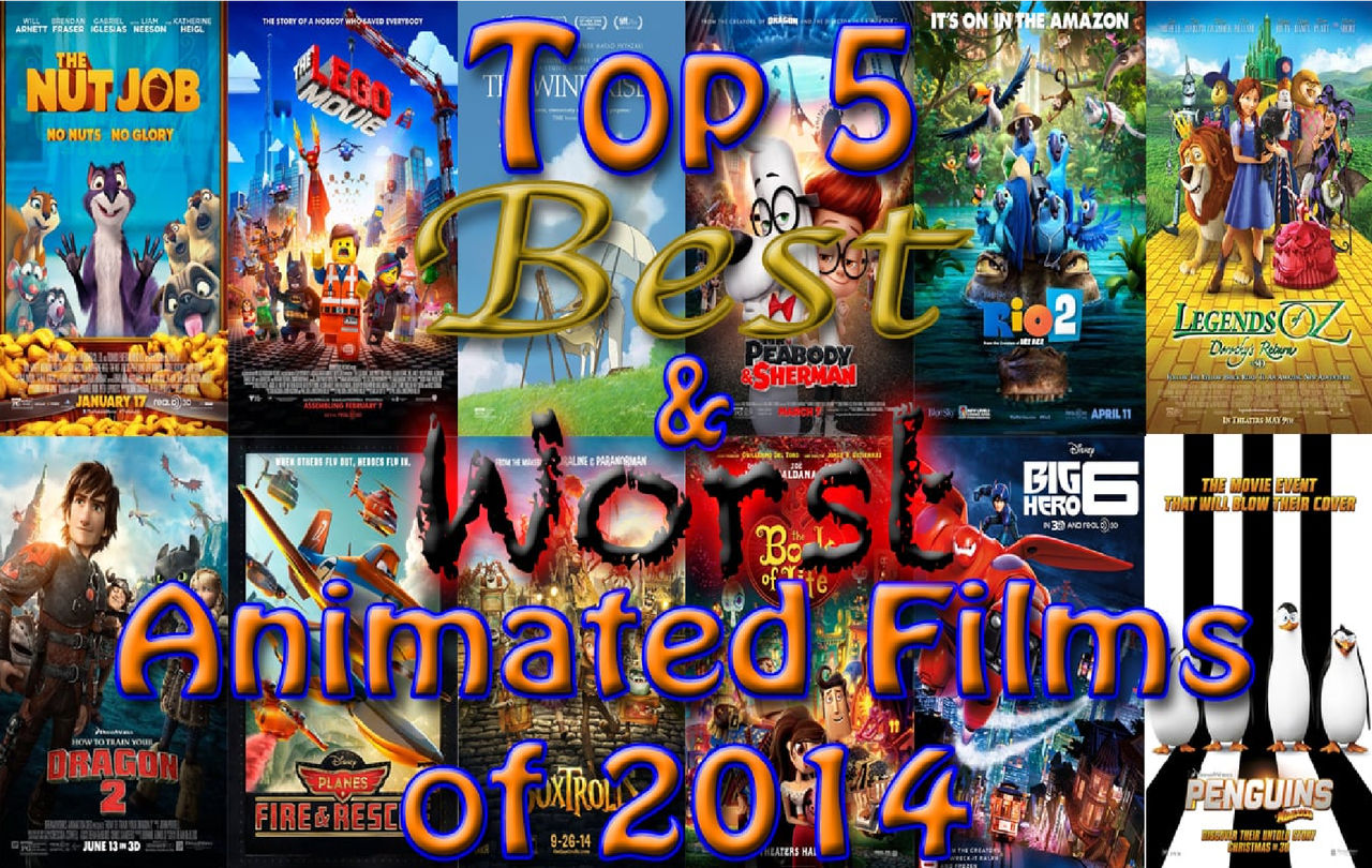 AniMat Top 5 Best and Worst Animated Films of 2014 by movieliker236 on ...