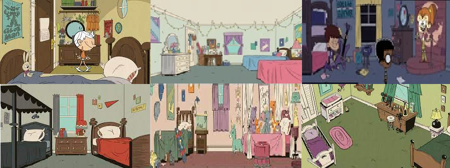 Loud Sibling's Bedrooms by movieliker236 on DeviantArt