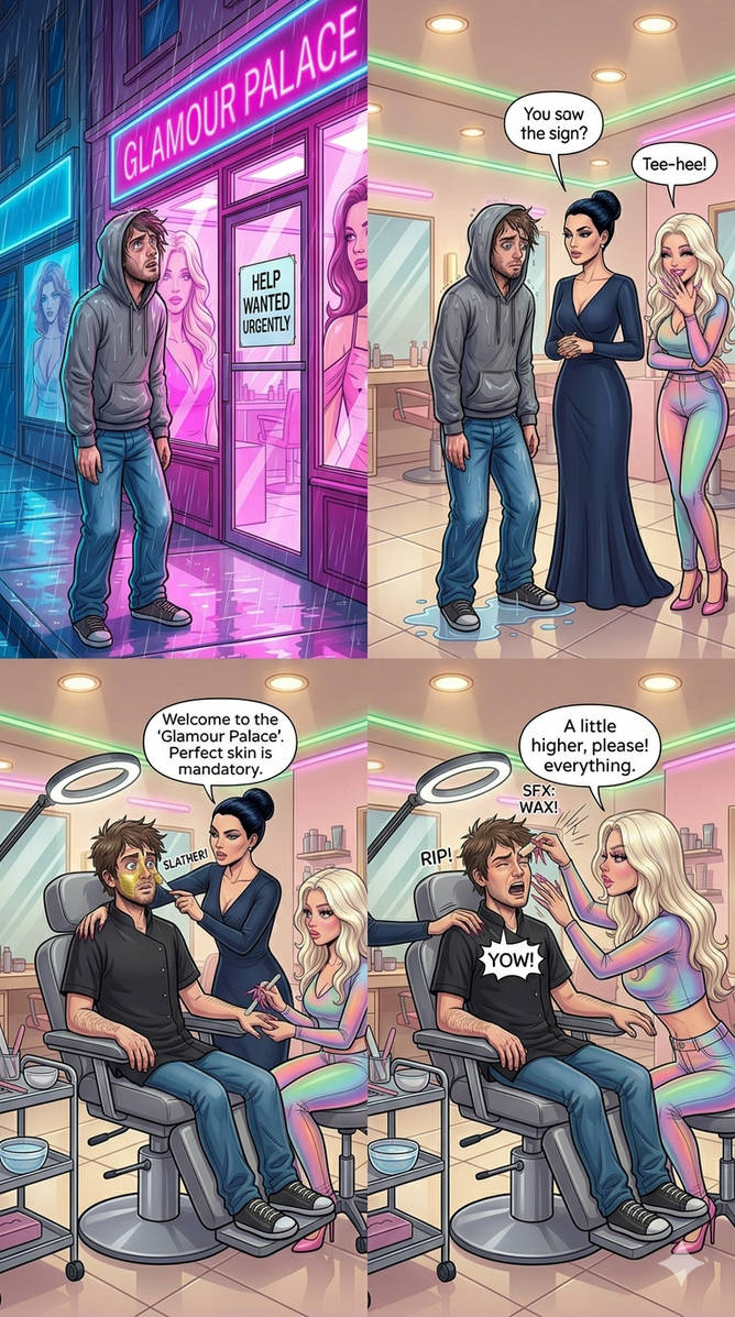 Hired At The Glamour Palace 5 Page TG Comic By SissyAlina1997 On hired-at-the-glamour-palace-5-page-tg-comic-by-sissyalina1997-on