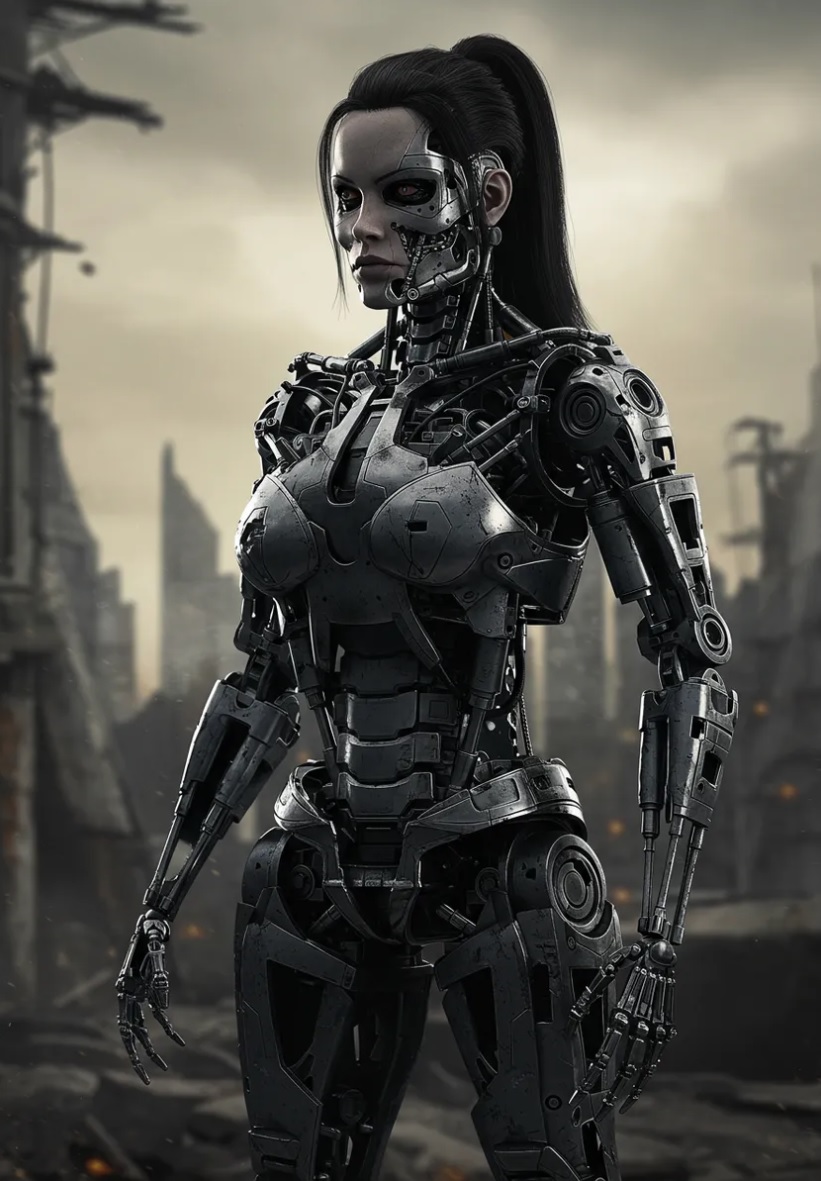 Deviantart Terminator Hybrids Terminator girl by seniorai on DeviantArt