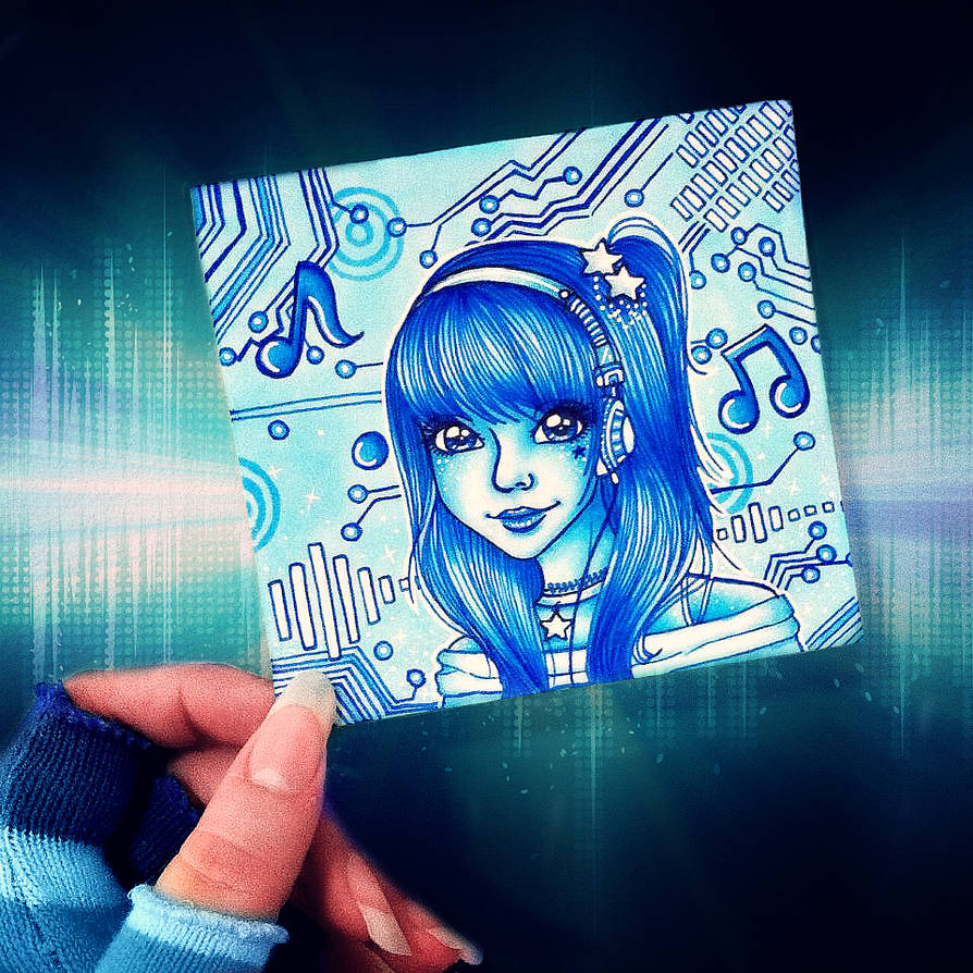 Blue Funk Pattern Blue Funk by CreativeCarrah on DeviantArt