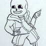 Sassy Sans Lineart