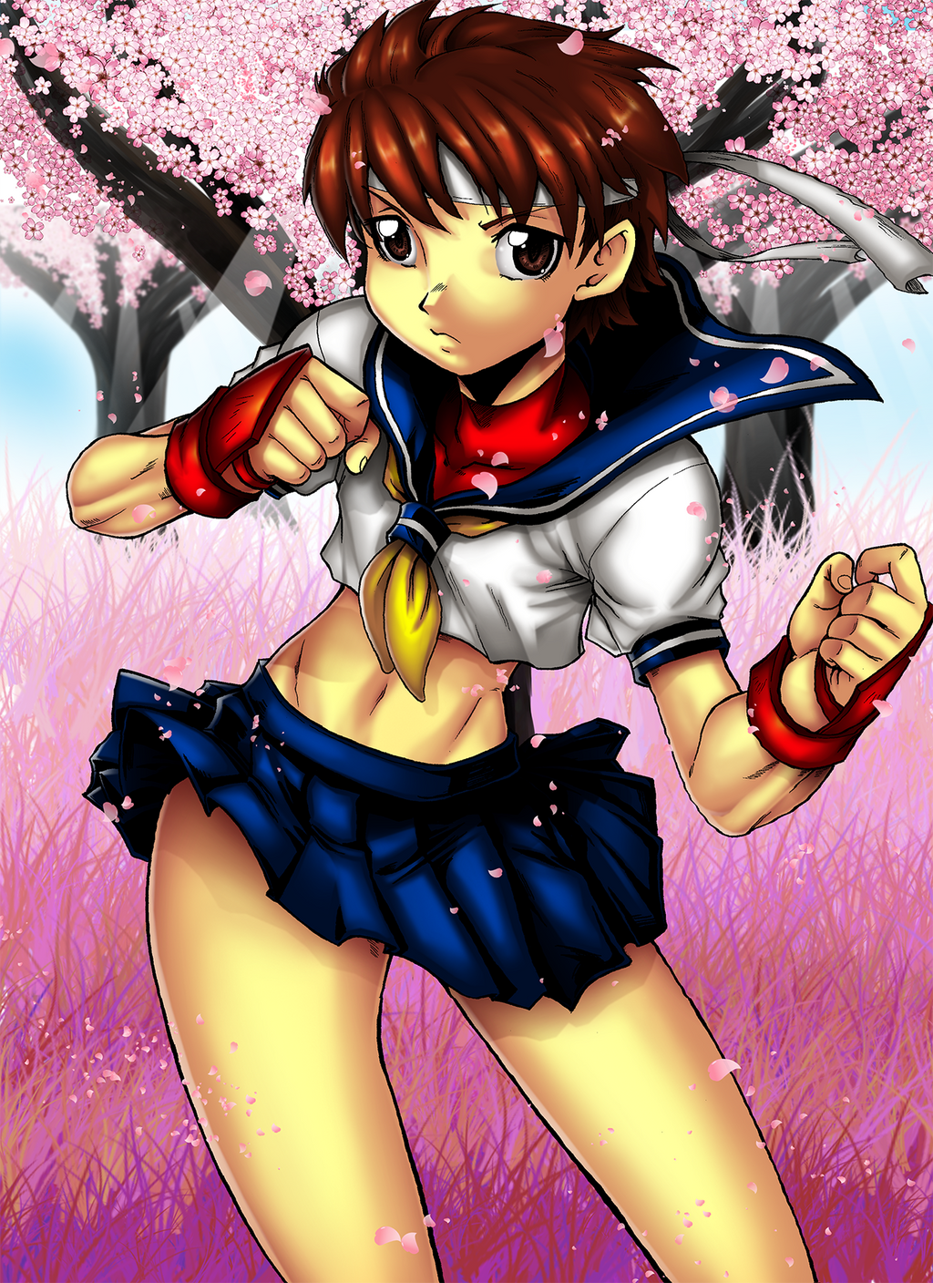 Sakura first try