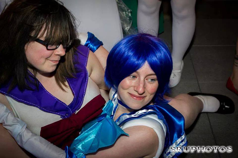 Sailor Mercury and Saturn