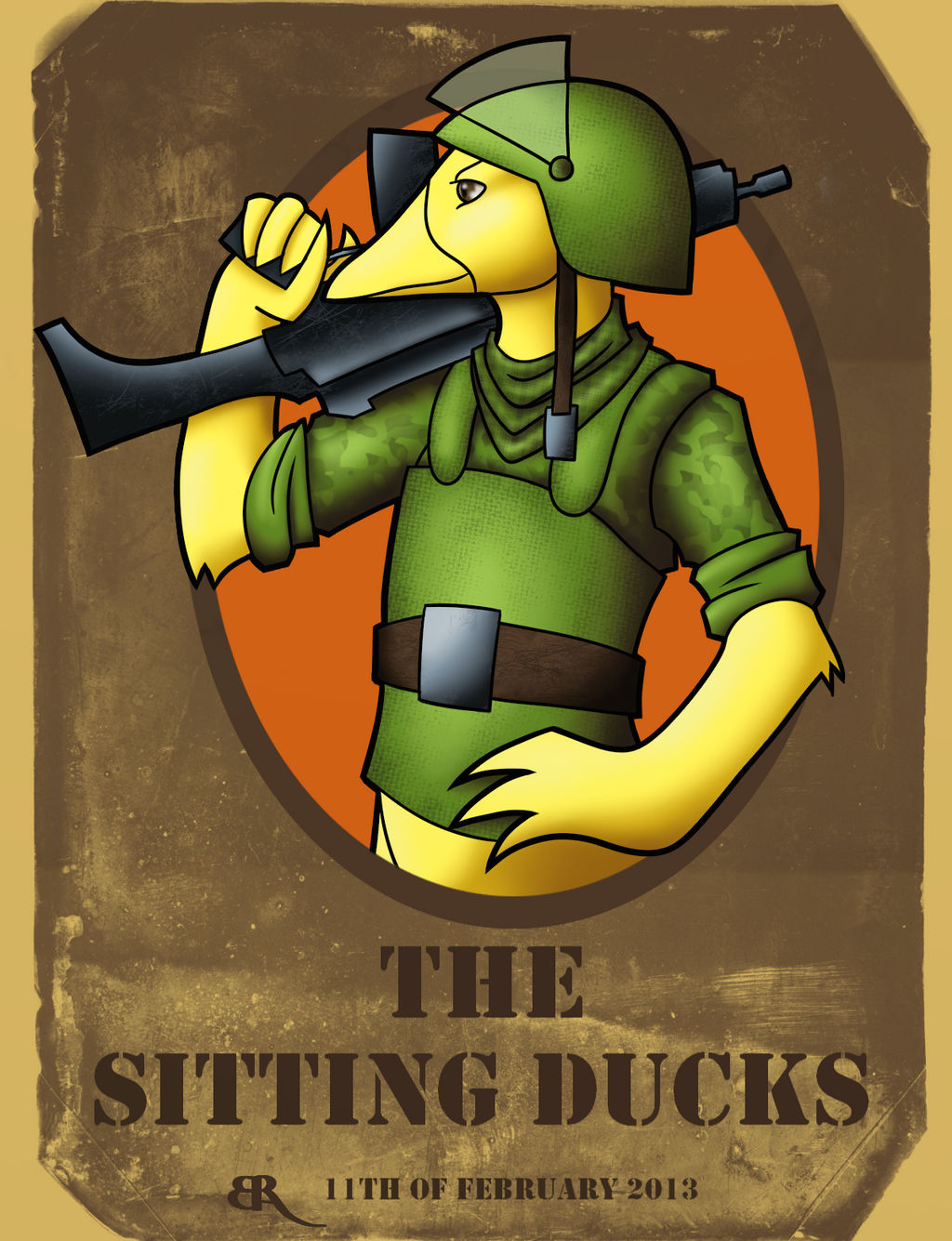 Sitting Ducks Poster Style