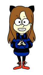 Me as a Gravity Falls character.