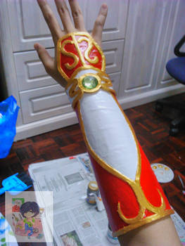 Arm Armor + Bracelet for Nuriko Cosplay