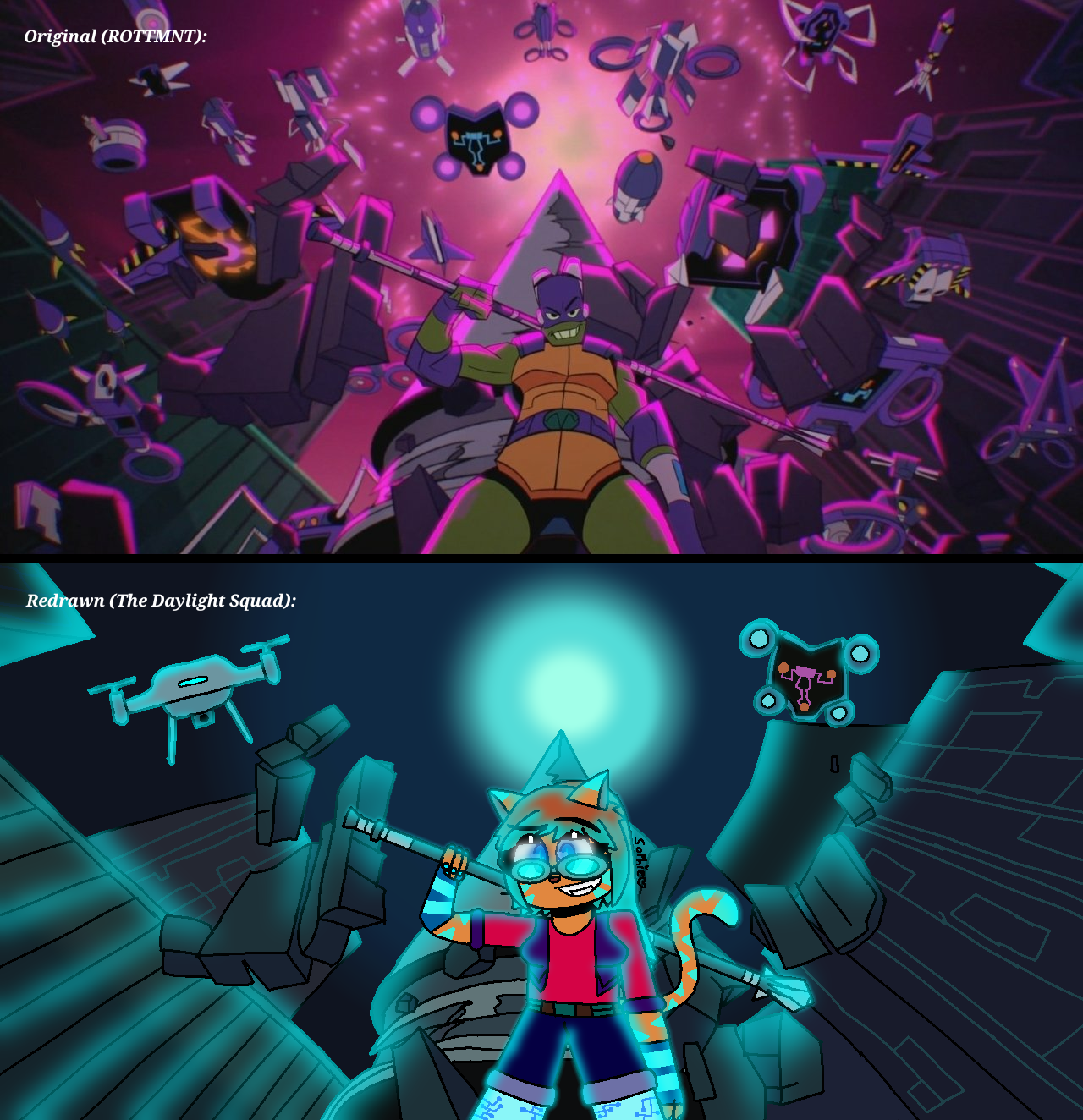 ROTTMNT Screenshot Redraw #2 by KcgSophiDraws on DeviantArt