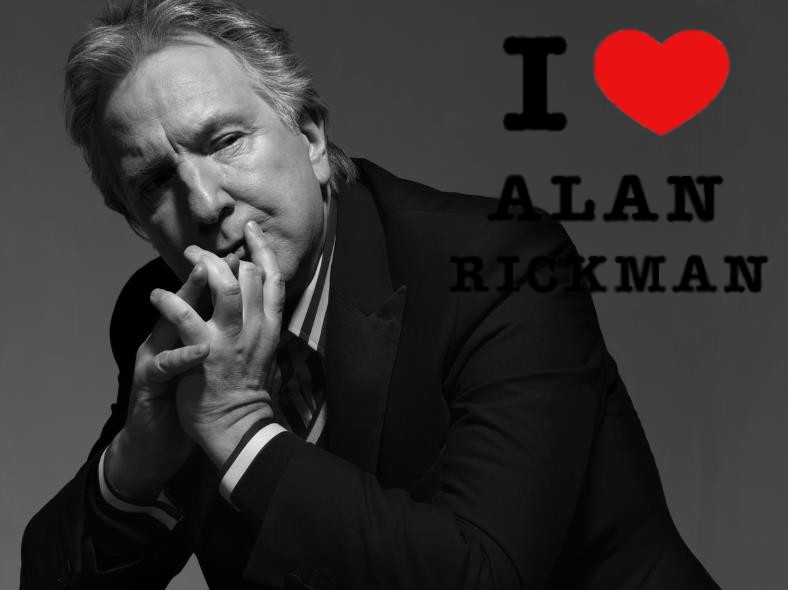 I love Alan Rickman