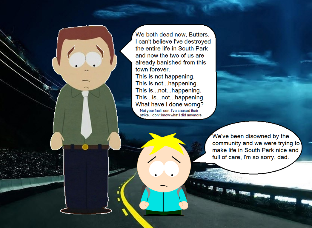 Butters And Stephen Stotch Homeless By Lordmichael95 On DeviantArt.
